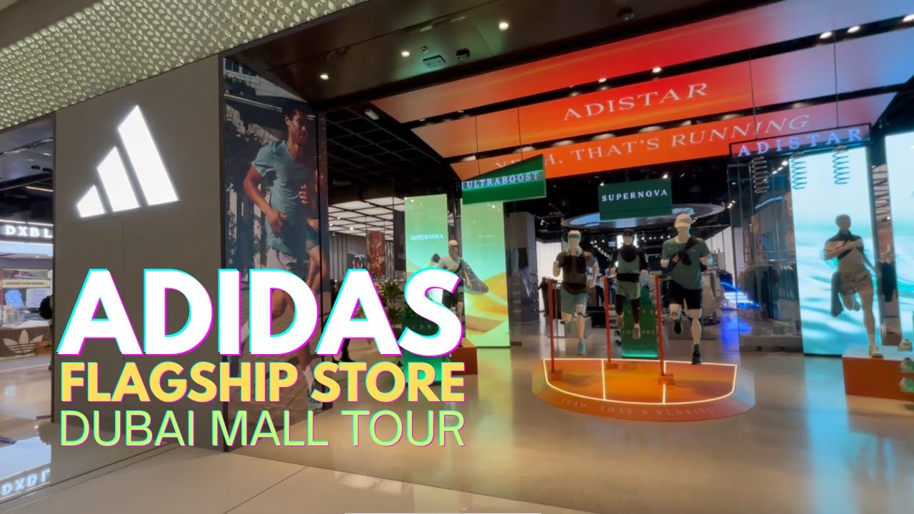 Inside the Adidas Flagship Store Dubai Mall! New Releases, Sales & Rare Finds