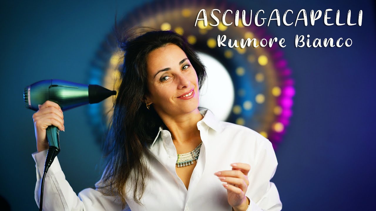 Viaggio Sonoro con Rumore Bianco | Asciugacapelli ASMR per Dormire e ...