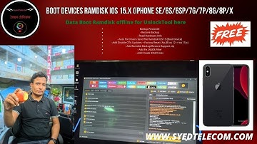 Ramdisk IOS15 Backup Passcode, Restore Backup iDevice By UnlockTool