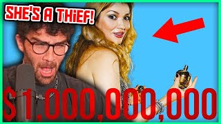 The Woman who (almost) Robbed $1 BILLION | Hasanabi Reacts to Johnny Harris