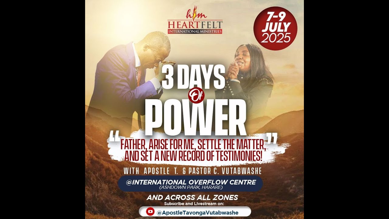 3 Days of Power | Day 2 |# THE GOSPEL #MANIFESTATION - YouTube