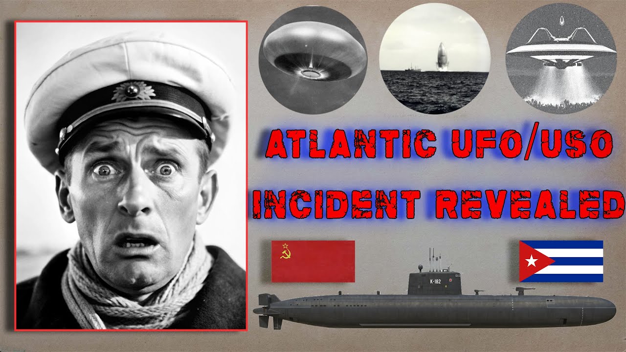 Secret Soviet Archives Reveal Shocking 1970 UFO Incident in the Atlantic ocean