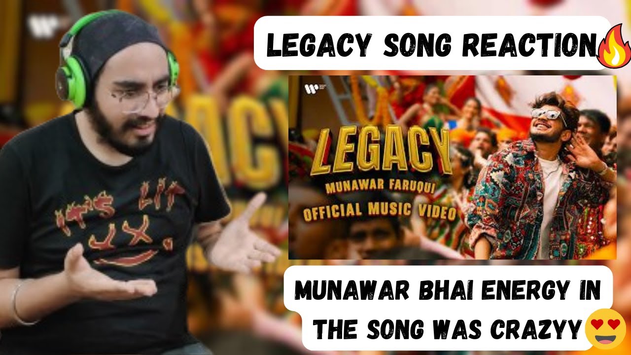 Munawar - Legacy Reaction | Official Music Video | Ganesh Acharya ...
