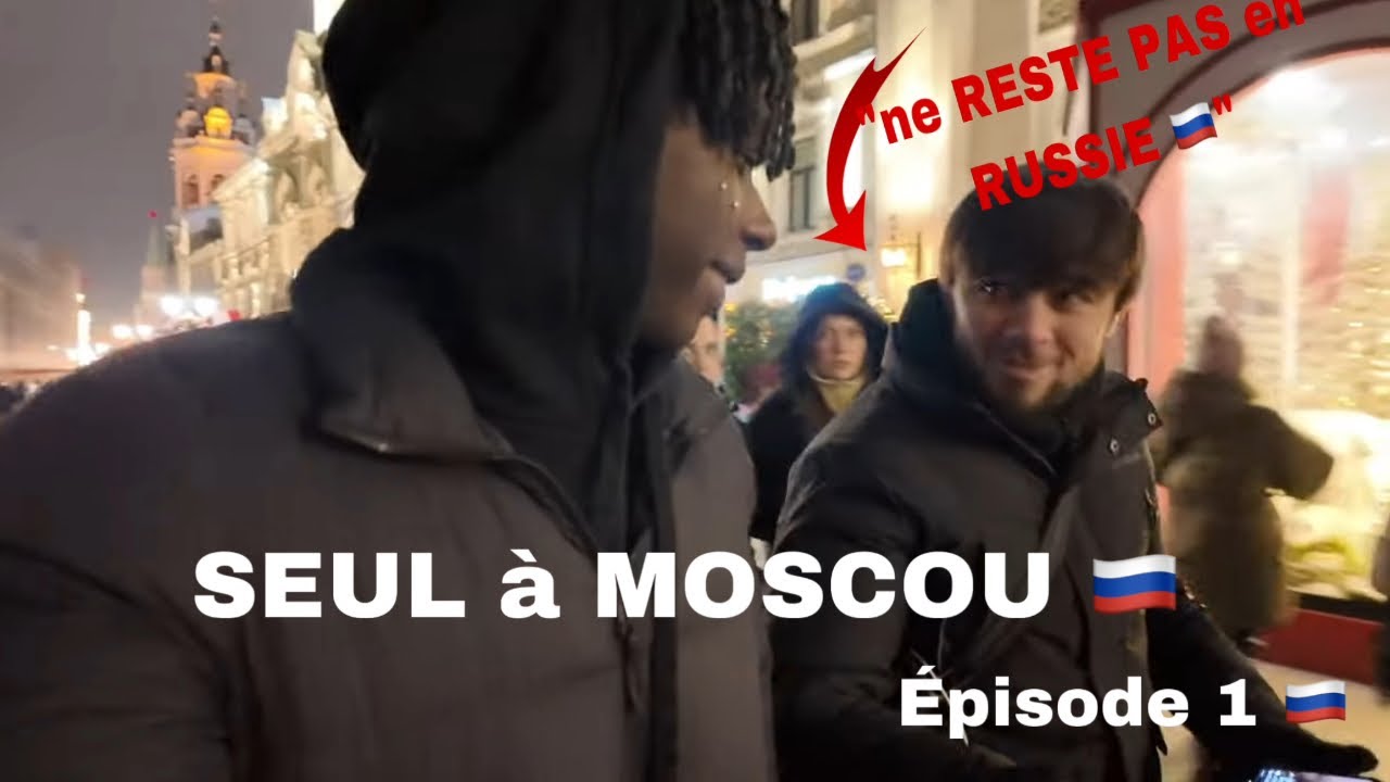 ОДИН В МОСКВЕ: МОЙ ПРИЕЗД В РОССИЮ - ВЛОГ 🇷🇺