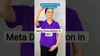 Meta Description in SEO Do's and Don'ts