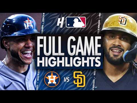 Houston Astros vs San Diego Padres - FULL GAME HIGHLIGHTS 🔥 August 7, 2026 MLB Season