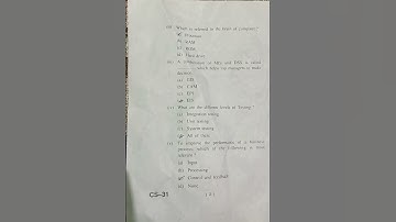 HPU BCA 5th sem question paper pyq 2024 MANAGEMENT INFORMATION SYSTEM MIS