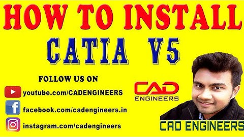 HOW TO INSTALL  CATIA V5  ||windows 7,8,8.1,10||