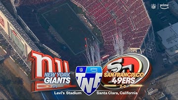 Thursday Night Football on Prime Video intro | NYG@SF | 9/21/2023