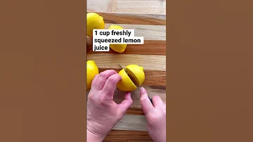 Homemade Lemonade Recipe 