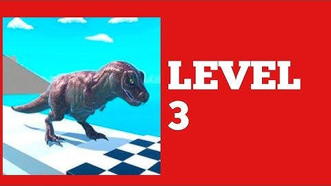 Dino Run 3D Level 3