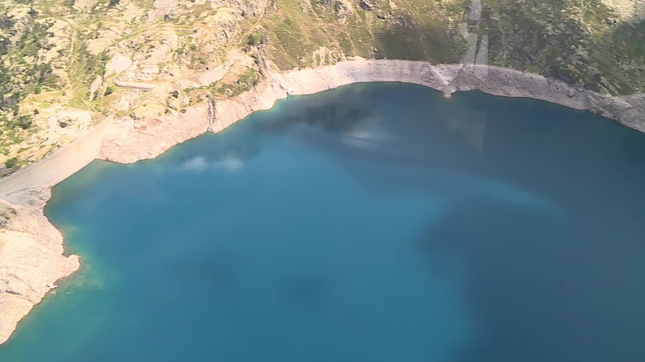 Sécheresse : le niveau du lac d'Artouste dangereusement bas