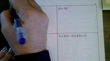 6-3 Multi-Step Inequalities