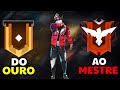 DO OURO AO MESTRE (SEM DOBRO DE PONTOS) | TEMPORADA 17 | SWAGGER FREE FIRE!