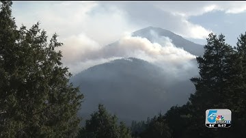 Dry lightning strikes add to wildfire danger