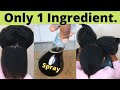 ONLY 1 Ingredient & You Will Be Shocked it Works Magic On Your Natural Hair. Stops Hair Loss.