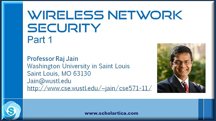 Wireless Network Security: Part 1