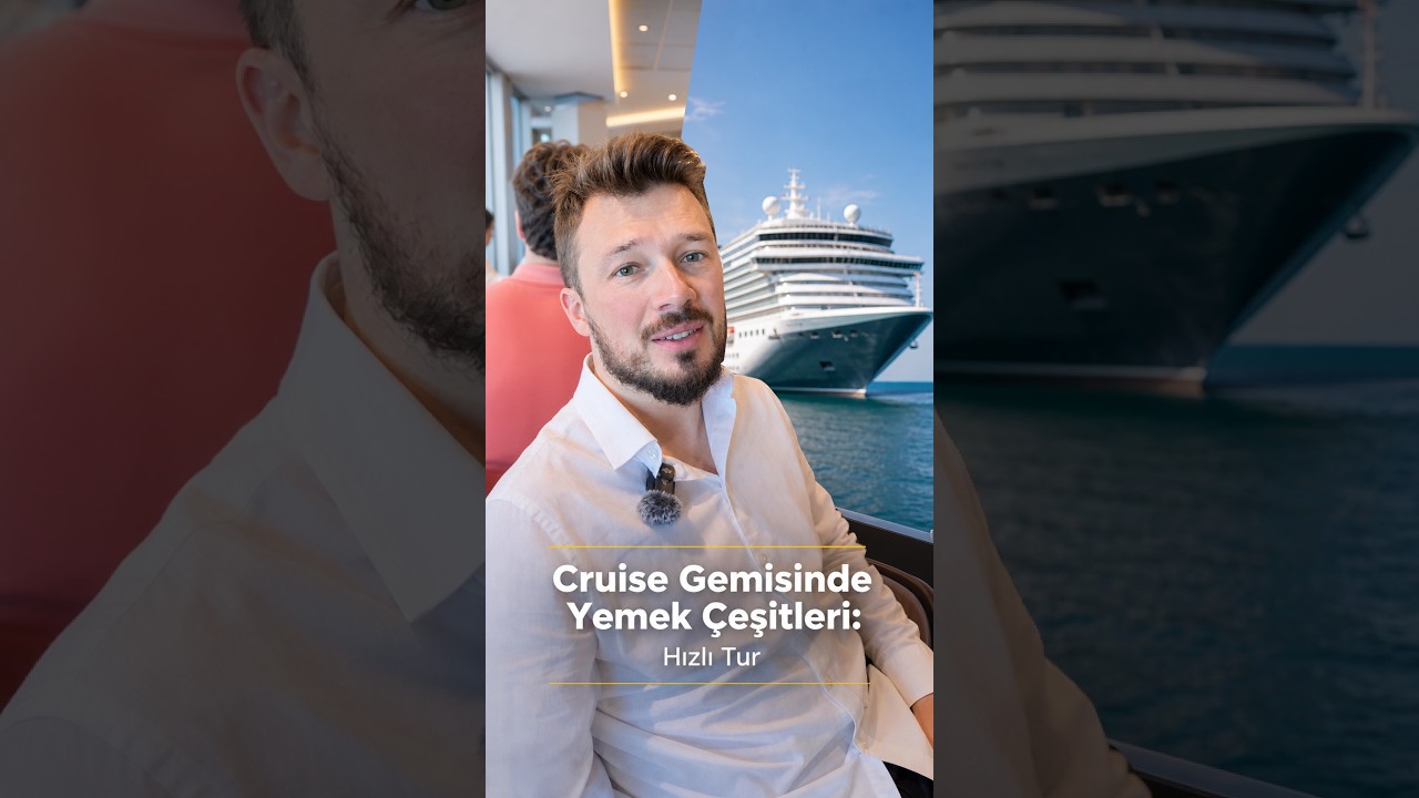 22 Katlı Cruise Gemisinde Ne Yemekler Var? İtalyan Mutfağından Sushi’ye!