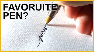 10 CALLIGRAPHERS WRITING THEIR FAVOURITE PEN TO WRITE | CALLIGRAPHY MASTERS