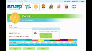 Creating an Initial Order in SNAP