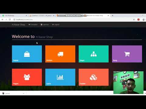 Penjelesan Aplikasi website penjualan dan stok barang