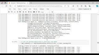Search for the best parameters from RandomizedSearchCV and GridSearchCV and fit XGBRegressor model