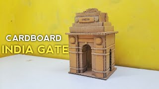 How to make India Gate with Cardbard | Cardboard se india gate kaise banaye | cardboard craft