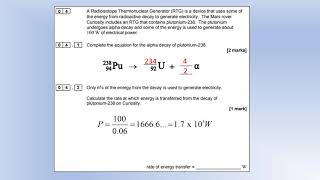 A Level Physics: AQA: 2016: AS: Paper: 2 Section B