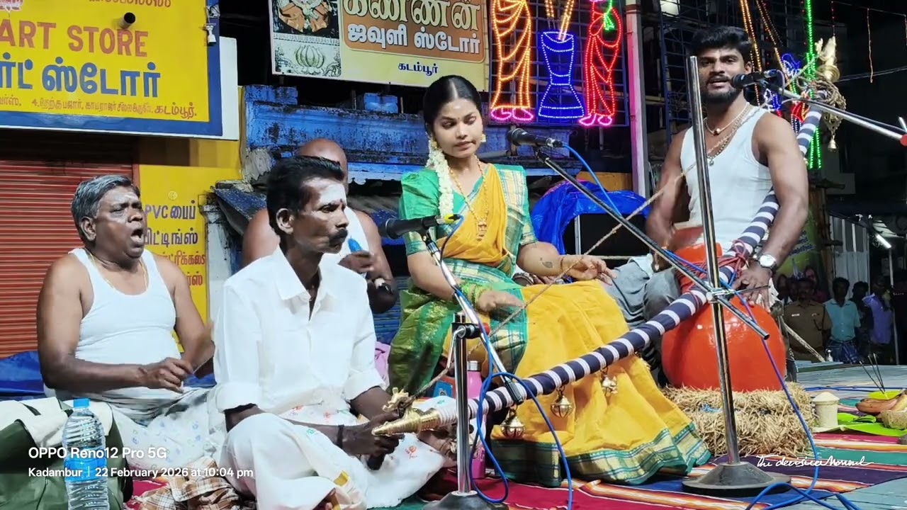 செல்வி மாதவி வில்லிசை கடம்பூர் 