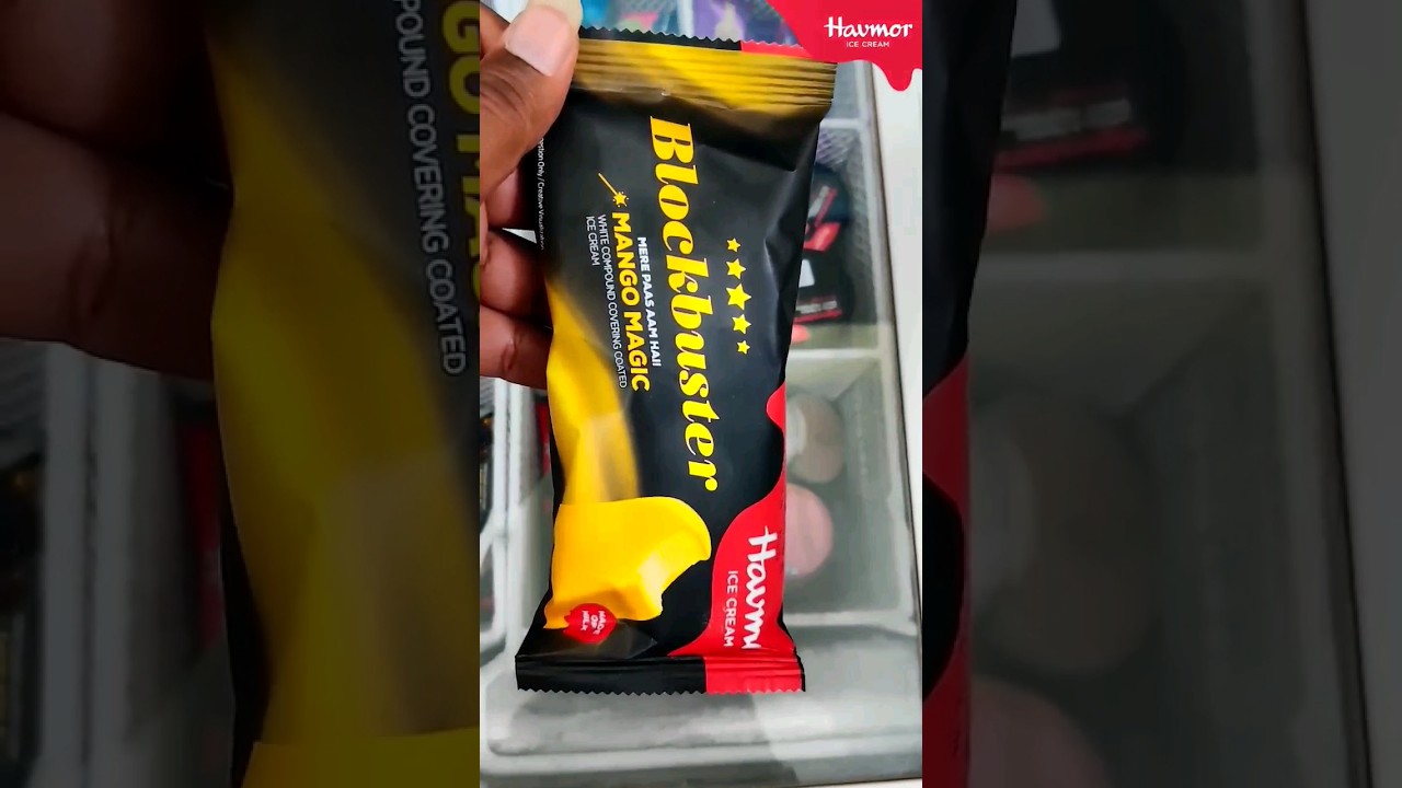 Mango Magic Blockbuster | Chocobar Ice Cream | Havmor Ice Cream | Unwrapping Ice Cream 