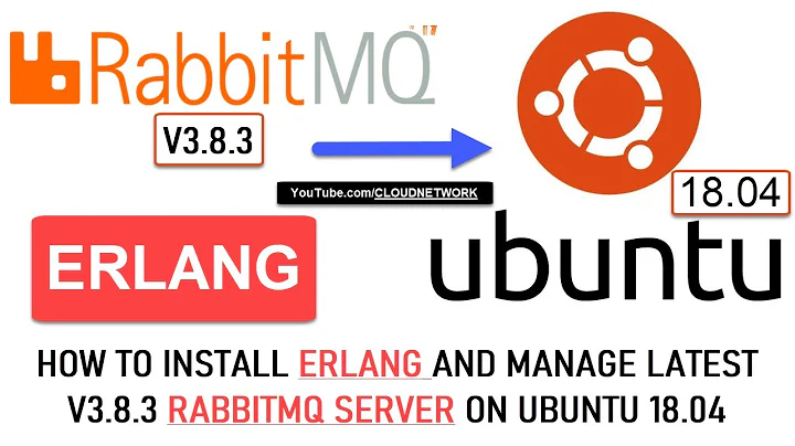 How To Install and Manage Latest v3.8.3 RabbitMQ Server and Erlang on Ubuntu 18.04 LTS, Debian