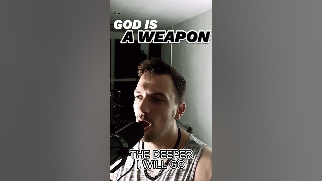 Singing "God Is a Weapon" by Falling In Reverse! 🤯 (Full cover on my channel!)