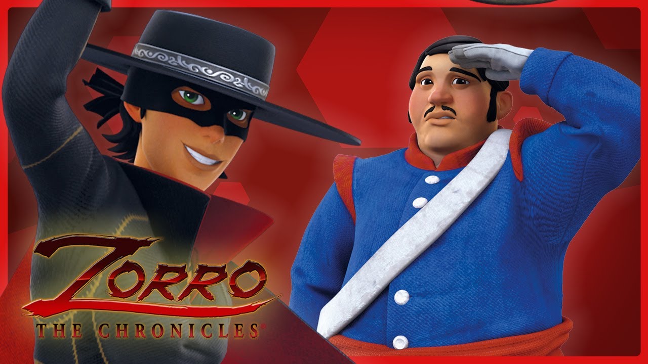 Who is the strongest? Battle between Sergeant Garcia and Zorro | ZORRO