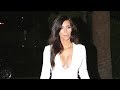 Kim Kardashian Dons Eye-Popping White Dress For Dinner