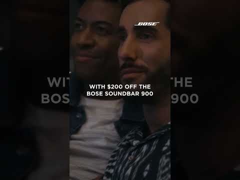 Gather round for better sound with $200 off the Bose Smart Soundbar 900. - Gather round for better sound with $200 off the Bose Smart Soundbar 900.