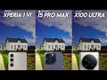 Sony Xperia 1 VI VS iPhone 15 Pro Max VS Vivo X100 Ultra Camera Test Comparison