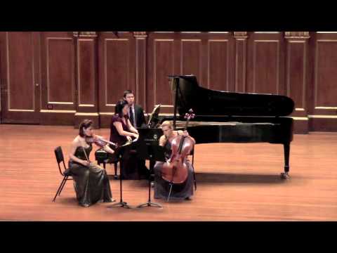 Boston Trio ~ Gabriel Fauré's Piano Trio in D minor, Mov. 1