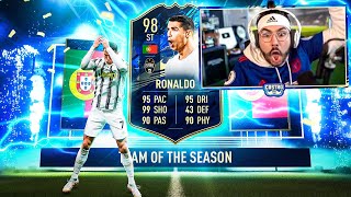 OMG! I PACKED 98 TOTS RONALDO! FIFA 21