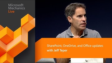 SharePoint, OneDrive, and Office updates with Jeff Teper (Microsoft Ignite)