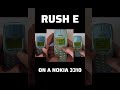 RUSH E on a Nokia 3310 #RushE