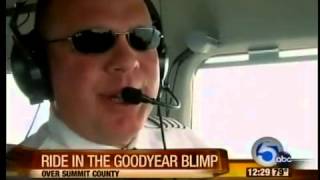 My Ohio: Leon rides in Goodyear blimp