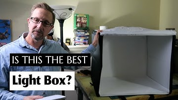 Amazon Basics Light Box, Long Term Review and Use.  All in one and portable.  Why recommend it.