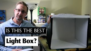 Amazon Basics Light Box, Long Term Review and Use.  All in one and portable.  Why recommend it.