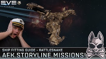 The RATTLESNAKE Guide: AFK Solo T10 Storyline Missions!! || EVE Echoes