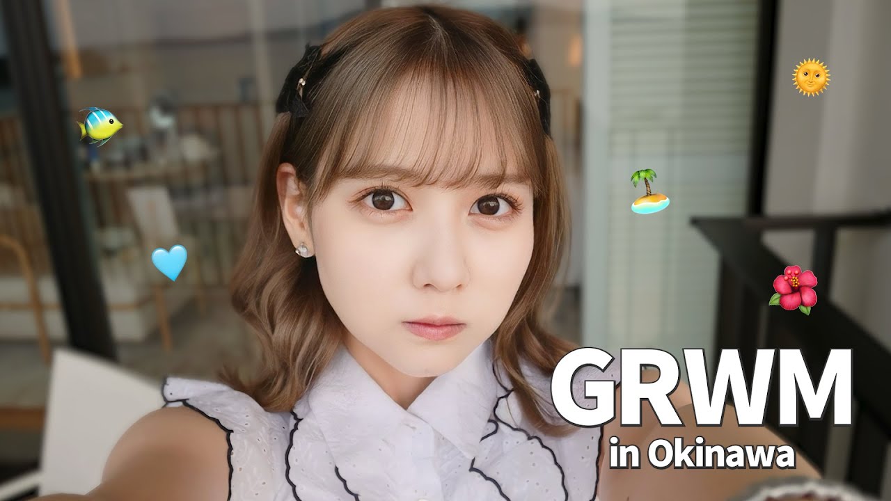 すすきのキャバ嬢の友達と沖縄でメイクしたよ