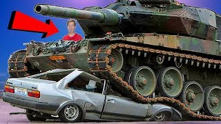 I Crushed My Neighbors Car with a Tank... REVENGE!