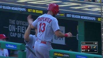 STL@PIT: Piscotty plates two on a double to the gap