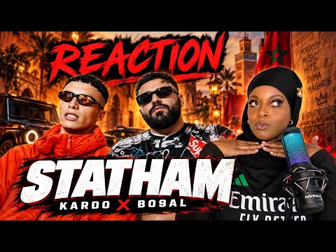 KARDO X BO9AL – STATHAM 🔥 | Moroccan Rap Reaction 🇲🇦
