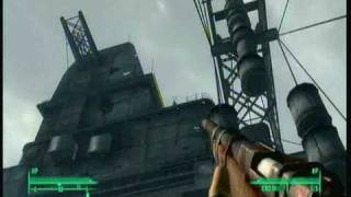 curving a bullet in fallout 3 using V.A.T.S (physics glitch)