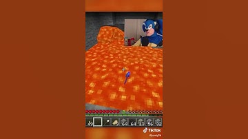 How to make a lava pickaxe.